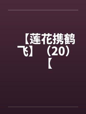 【莲花携鹤飞】（20）【封面