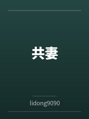 共妻bylidong9090封面